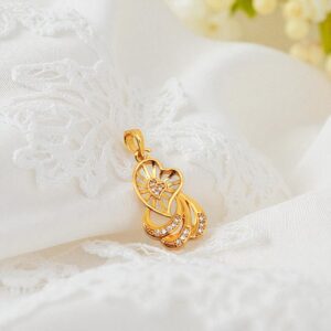 1 Gram Gold Plated Dollar/Pendant