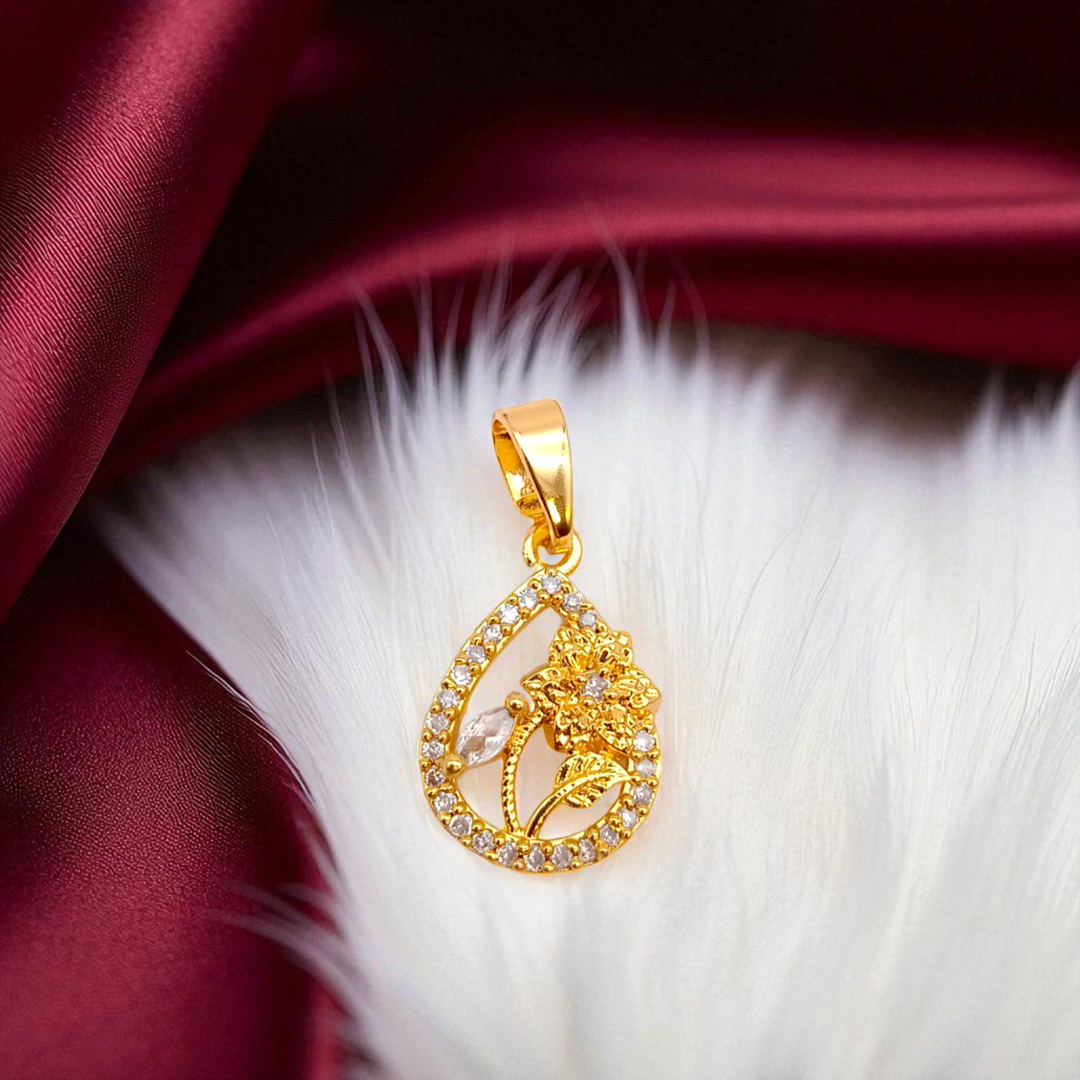 1 Gram Gold Plated Dollar/Pendant