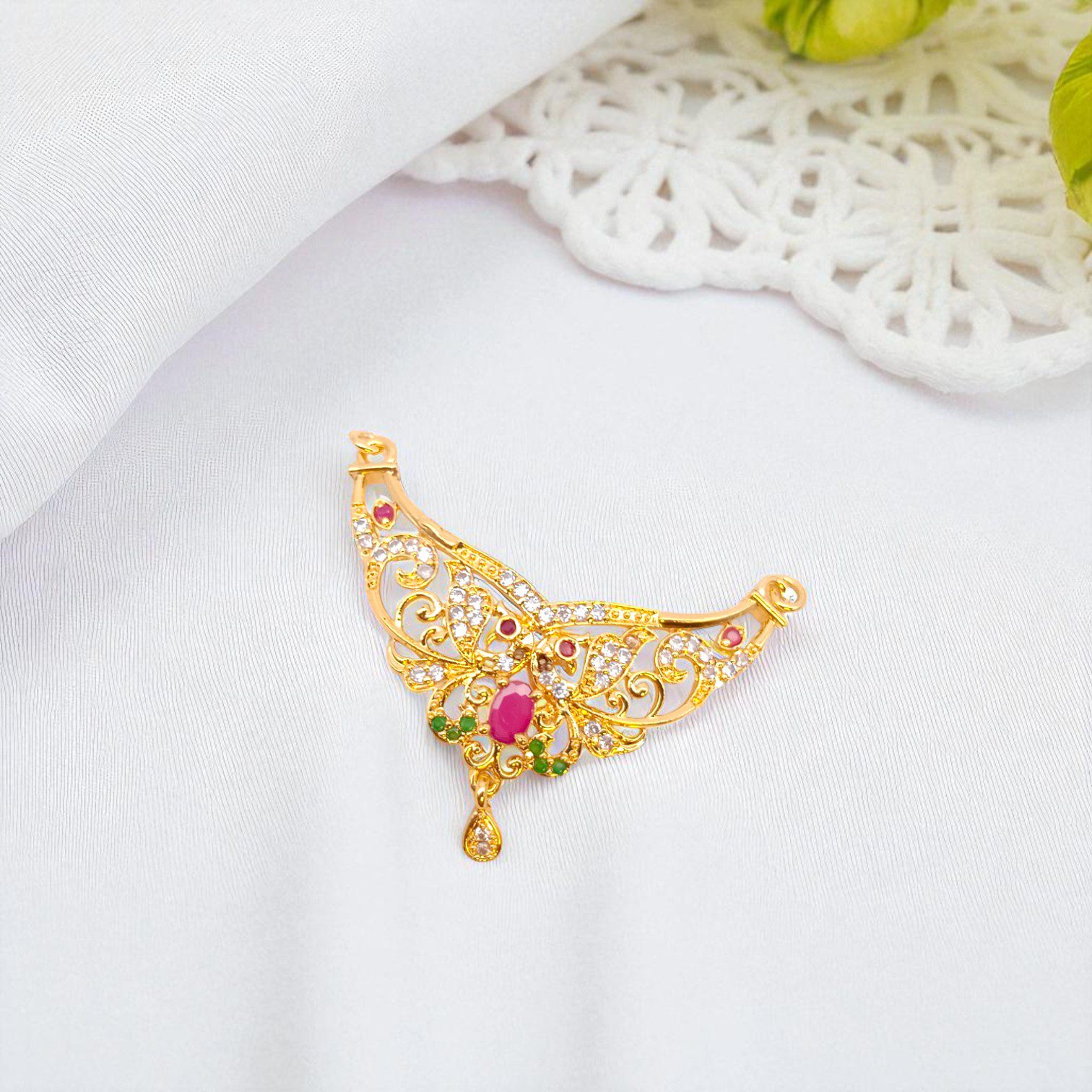 1 Gram Gold Plated Dollar/Pendant