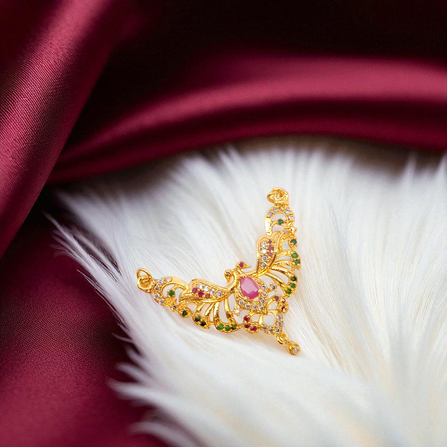 1 Gram Gold Plated Dollar/Pendant