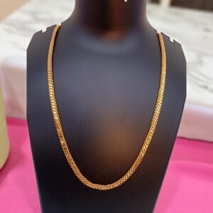 1 Gram Gold Plated Long Pattai Chain