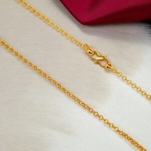 1 Gram Gold Plated Short Chain