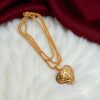 1 Gram Gold Plated Short Dollar Chain
