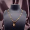1 Gram Gold Plated Short Dollar Chain