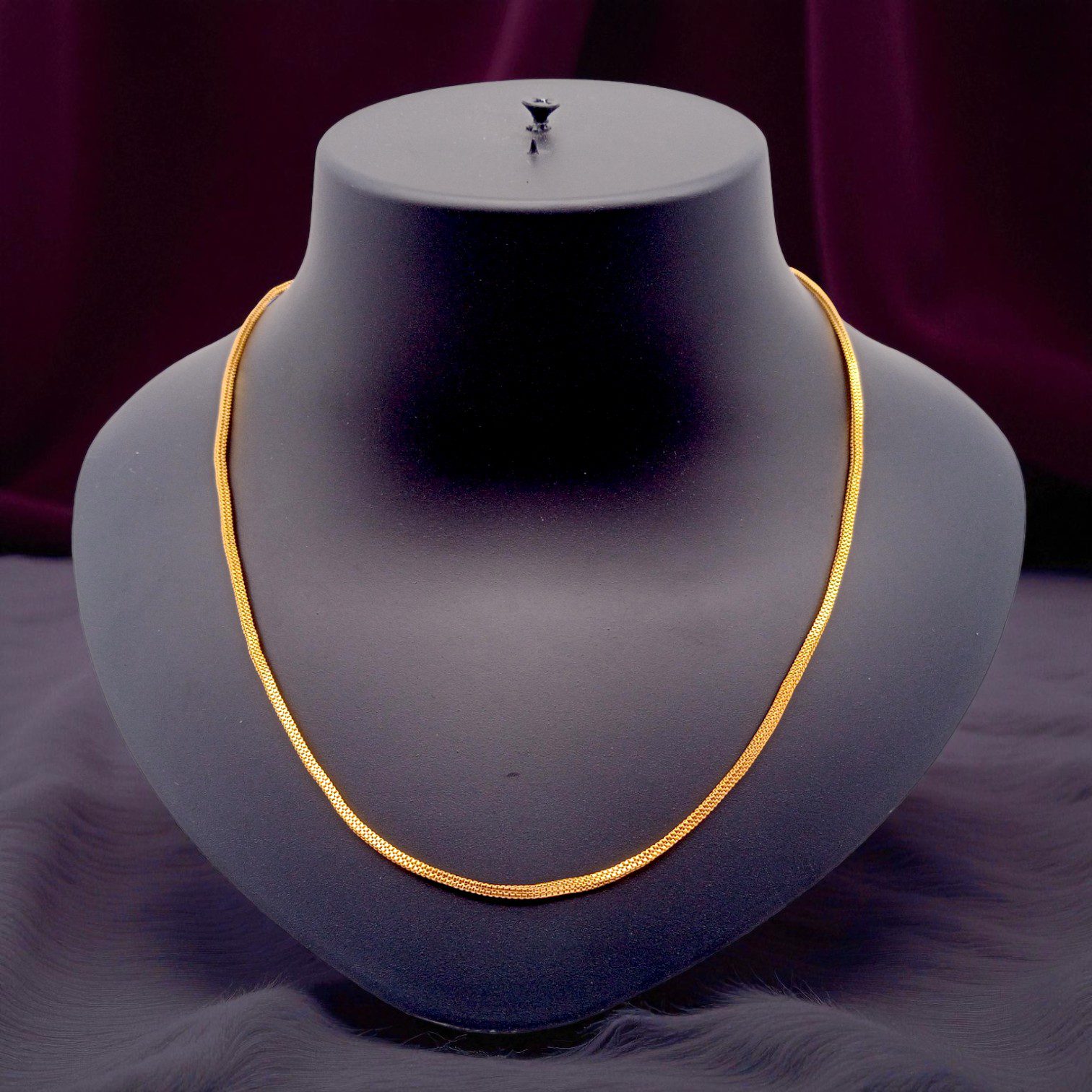 1 Gram Gold Plated Short Chain