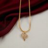 1 Gram Gold Plated Short Dollar Chain