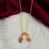 1 Gram Gold Plated Combo Short Dollar Chain