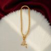 1 Gram Gold Plated Long Dollar Chain