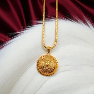 1 Gram Gold Plated Long Dollar Chain