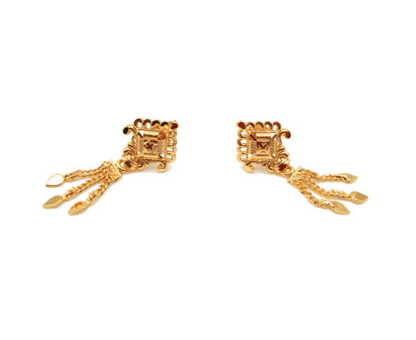 Pretty Queen - 1 Gram Gold Plated Drop Earring