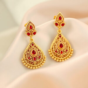 Forming Plated Drop Earring