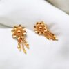 Pretty Queen - 1 Gram Gold Plated Drop Earring