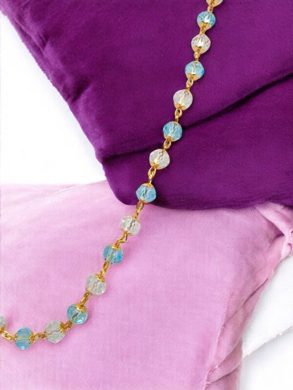 Pretty Queen – 1 Gram Gold Plated Long Chain For Women & Girls, Size – 24″ Inch, Covering Jewellery, Long Chain