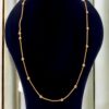 Pretty Queen – 1 Gram Gold Plated Long Chain For Women and Girls, Size – 24″ Inch, Covering Jewellery, Long Chain
