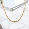 Pretty Queen - 1 Gram Gold Plated Long Chain For Women and Girls, Size - 24" Inch, Covering Jewellery, Long Chain