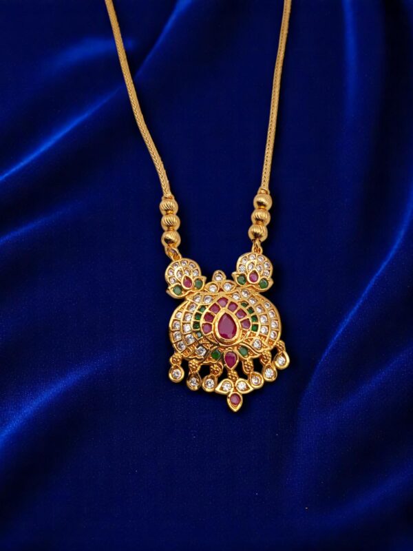 Pretty Queen - 1 Gram Gold Plated Jewellery Set/Necklace Set For Women