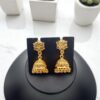 Pretty Queen - 1 Gram Gold Plated Jhumki/Jhumka/Jhumki's For Women & Girls, Covering Jewellery, Earrings