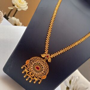 Pretty Queen - 1 Gram Gold Plated Jewellery Set/Necklace Set For Women