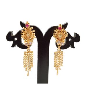 1 Gram Gold Plated Drop Earring