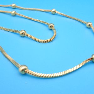 1 Gram Gold Plated Short Chain