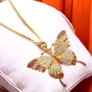 1 Gram Gold Plated Long Dollar Chain