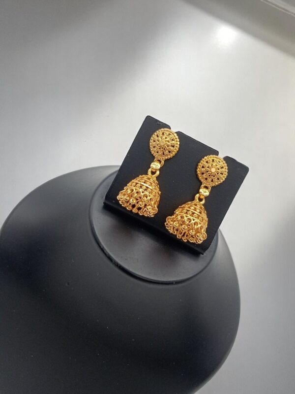 1 Gram Gold Plated Jhumki