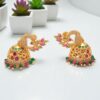 1 Gram Gold Plated AD Jhumki
