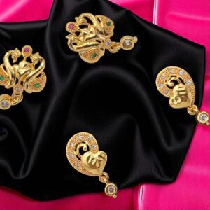 1 Gram Gold Plated Combo Earrings (Set of 2)