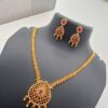 1 Gram Gold Plated AD Jewellery Set/Necklace Set
