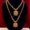 1 Gram Gold Plated AD Jewellery Set/Haaram Set