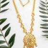 1 Gram Gold Plated AD Necklace