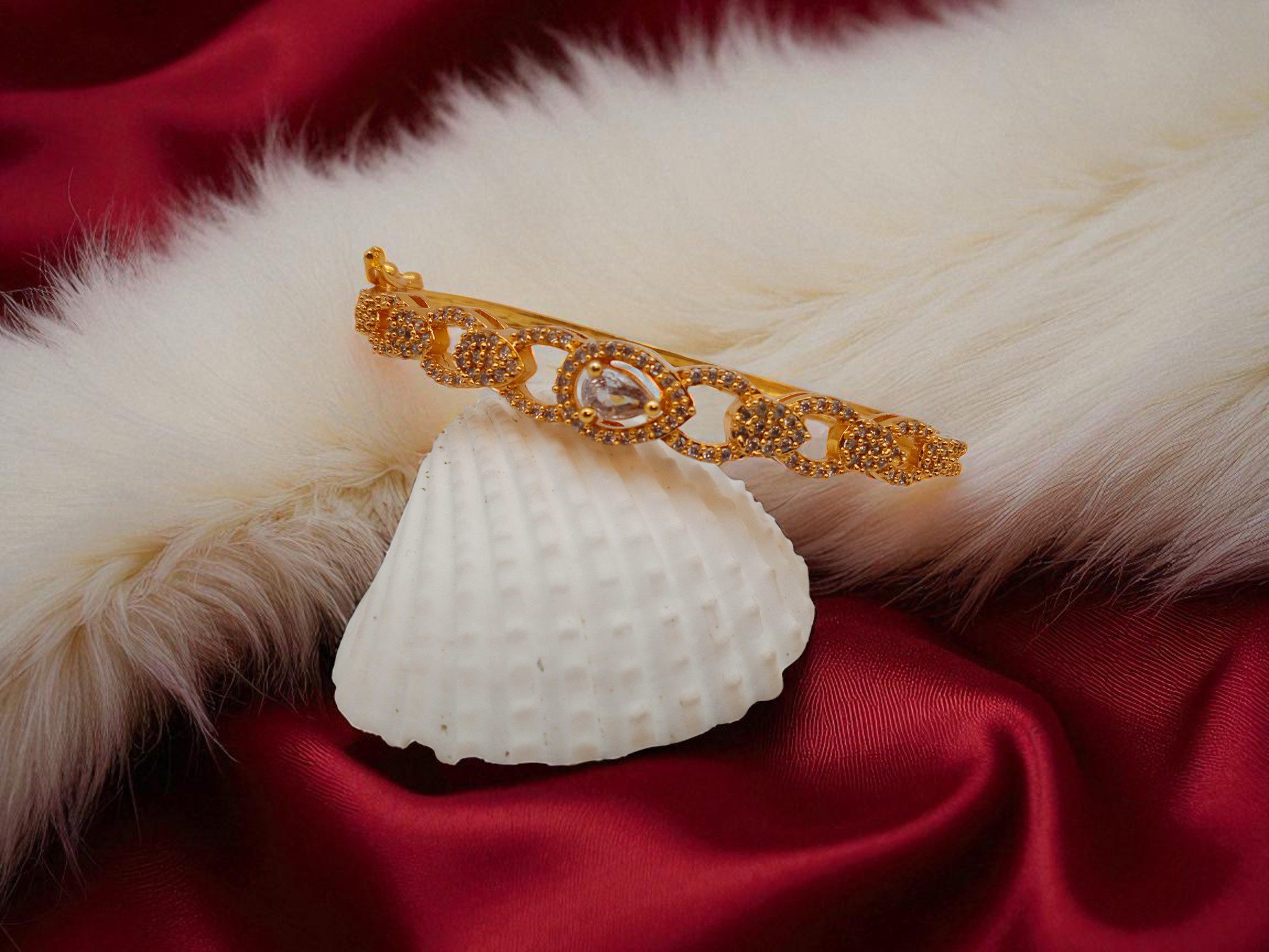 1 Gram Gold Plated AD Kaada