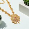 1 Gram Gold Plated AD Necklace