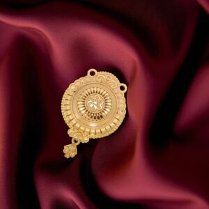 Forming Gold Plated Floral Dollar