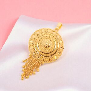 Forming Gold Plated Floral Dollar