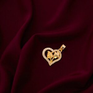 Forming Gold Plated Heart Dollar