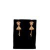1 Gram Gold Plated Long AD Jhumki