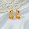 1 Gram Gold Plated AD Jhumki