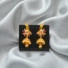 1 Gram Gold Plated AD Jhumki