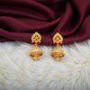 1 Gram Gold Plated AD Jhumki