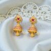 1 Gram Gold Plated AD Jhumki