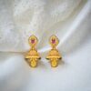 1 Gram Gold Plated AD Jhumki