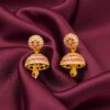 1 Gram Gold Plated AD Jhumki