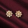 1 Gram Gold Plated AD Stud