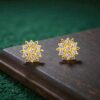 1 Gram Gold Plated AD Stud