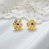 1 Gram Gold Plated AD Stud
