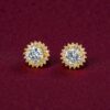 1 Gram Gold Plated AD Stud