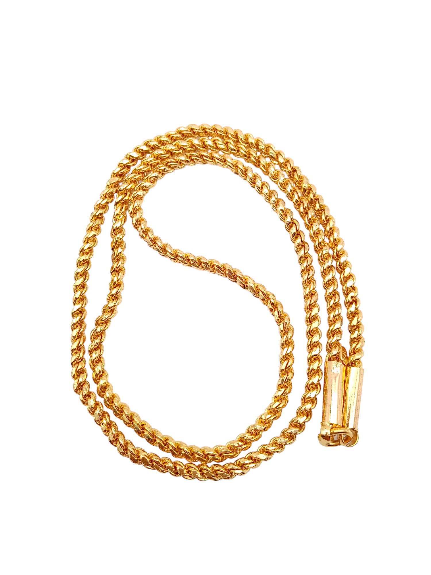 Premium Quality Micro Gold Plated Chain (Medium Size)