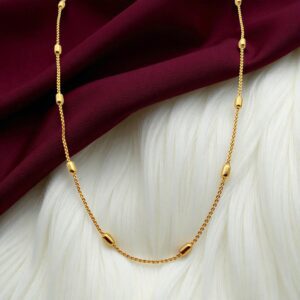 1 Gram Gold Plated Long Chain