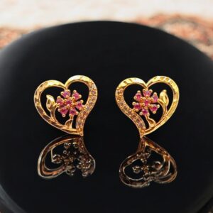1 Gram Gold Plated AD Stud